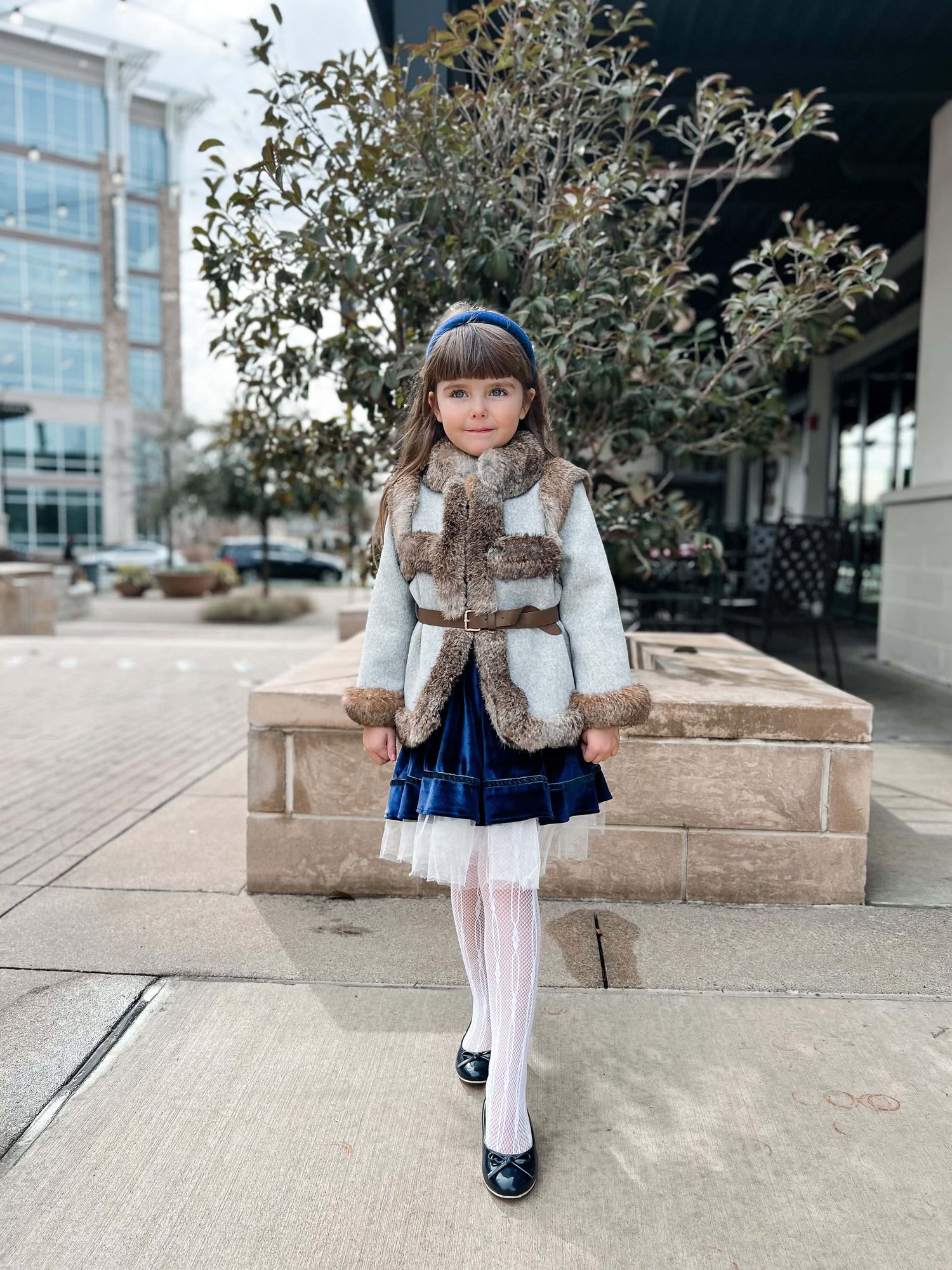 Peter Grey Wool Coat - Petite Maison Kids