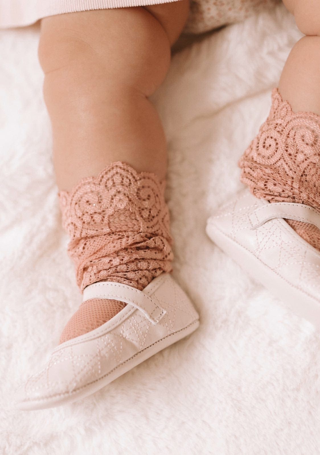 Girl | Alice Lace Socks | Pink