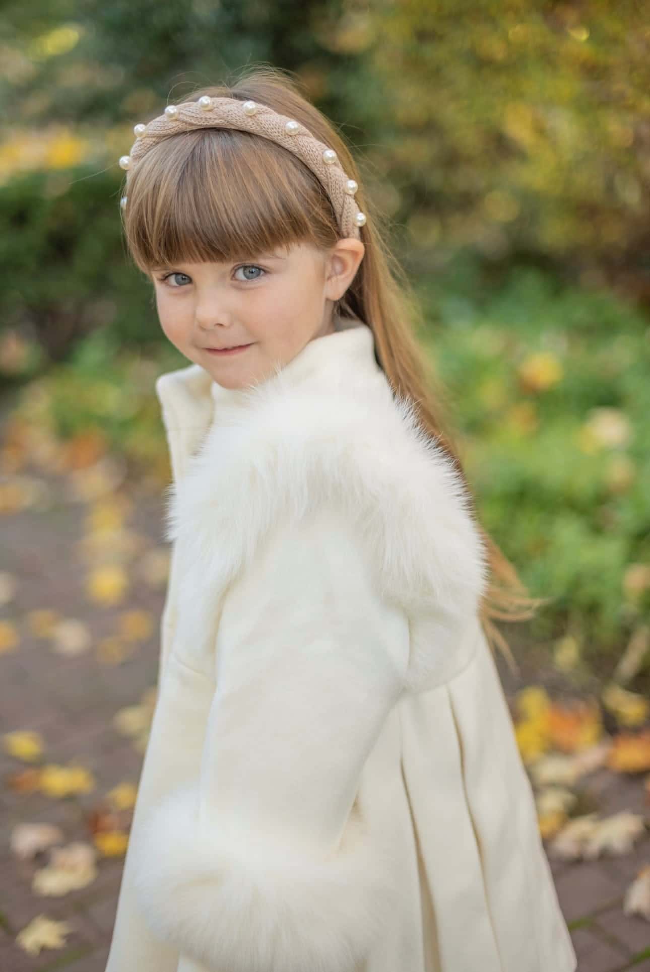 Evie Ivory Wool Coat - Petite Maison Kids