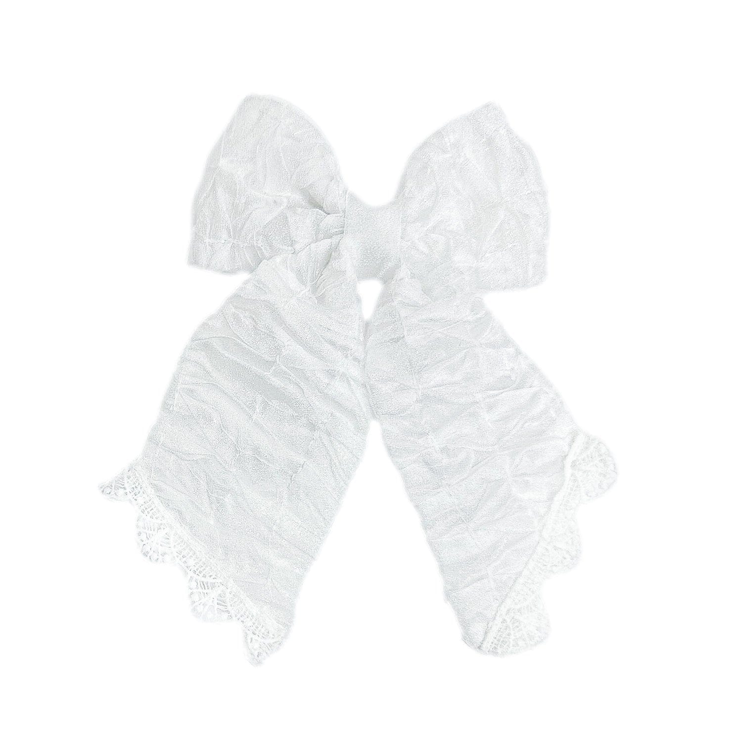 Girl | Blair Organza Hair Bow | White