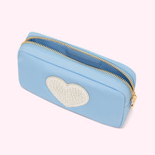 Jumbo Heart Small Pouch | Periwinkle