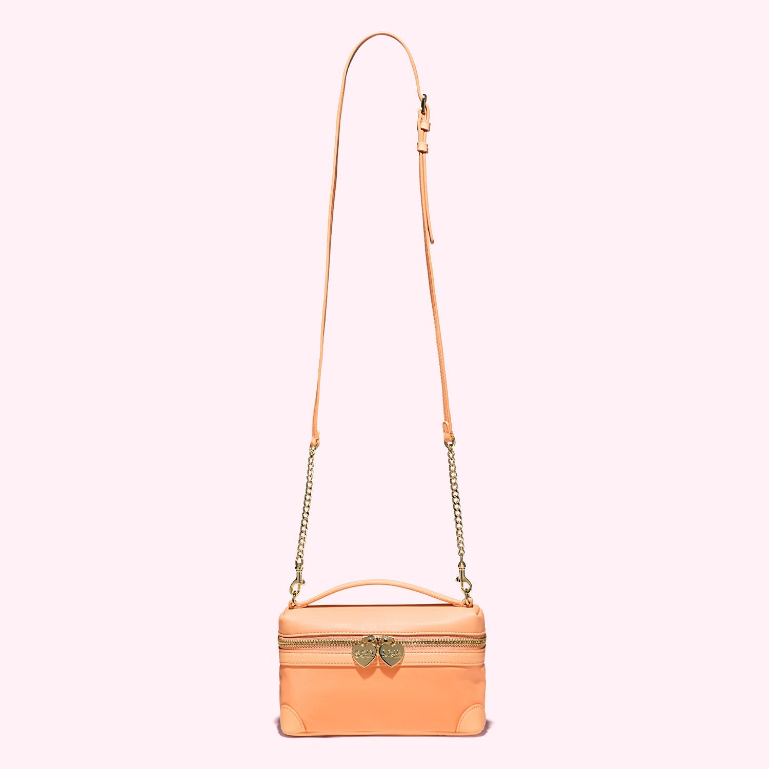 Top Handle Crossbody Bag | Peach