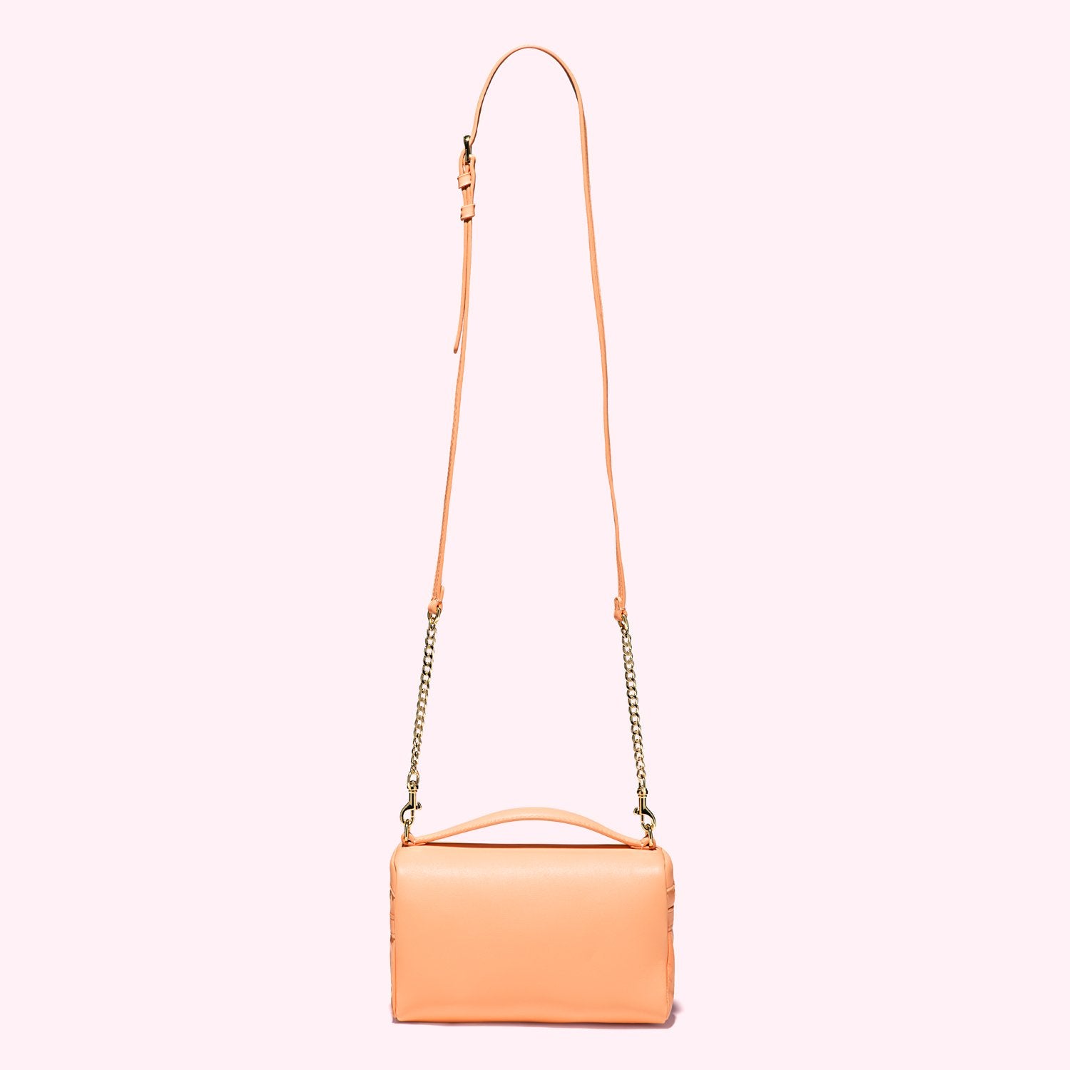 Top Handle Crossbody Bag | Peach
