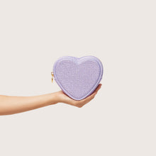 Heart Pouch | Purple Sparkle