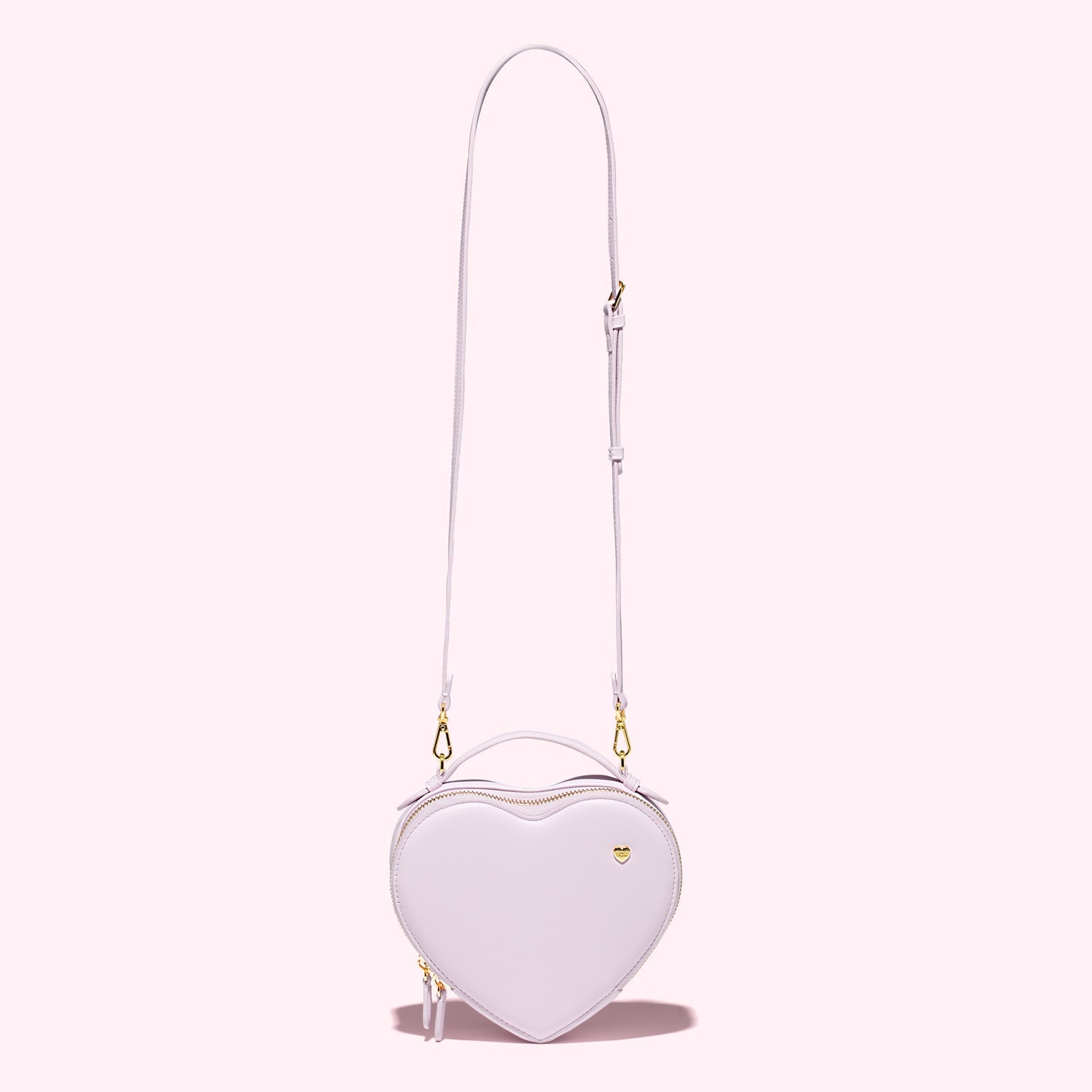 Heart Crossbody Bag | Lilac