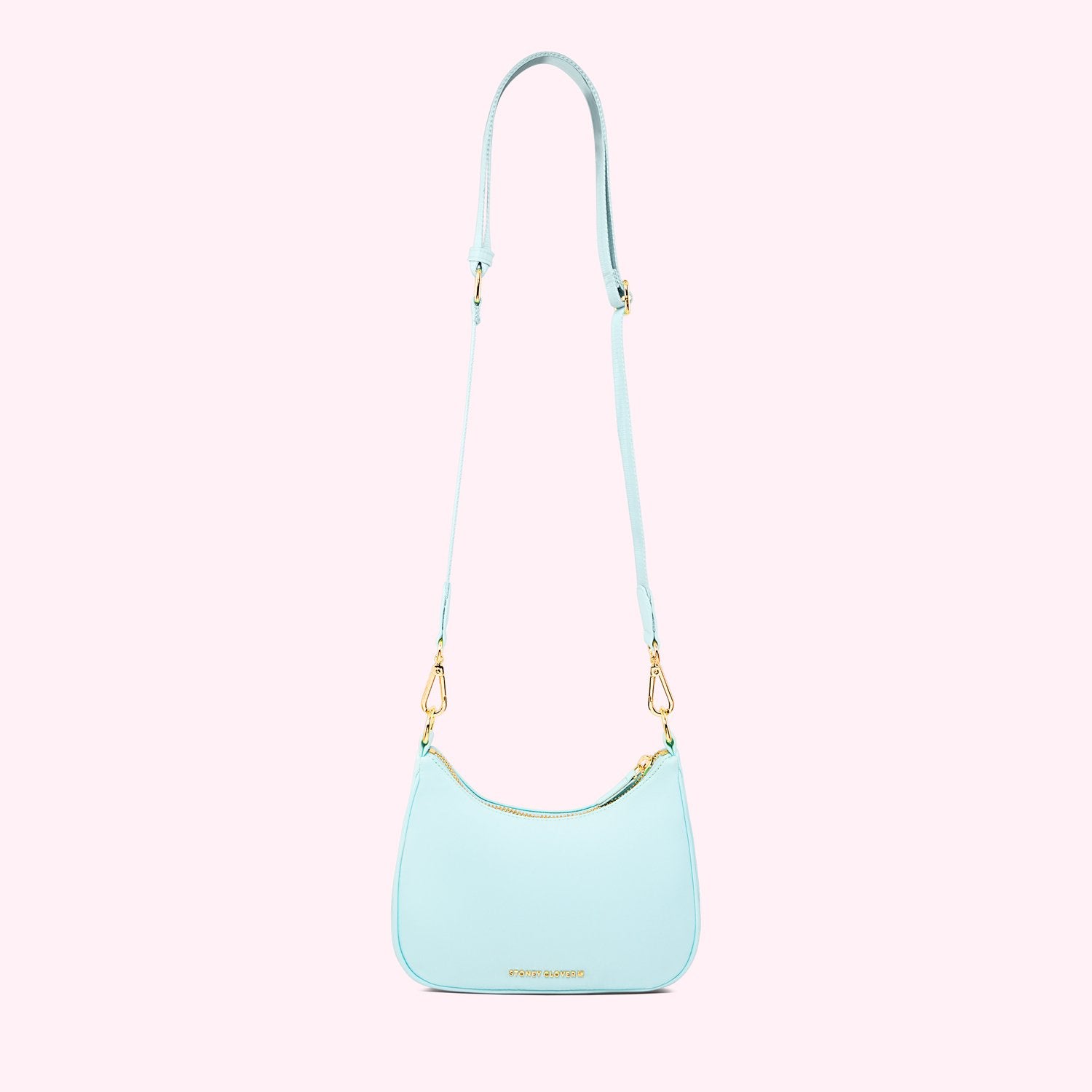 Curved Crossbody Bag | Sky