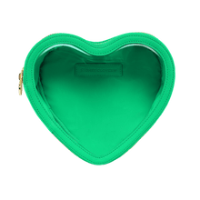 Heart Open Top Pouch | Avocado