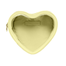 Heart Open Top Pouch | Banana