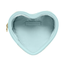 Heart Open Top Pouch | Sky