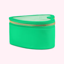 Heart Open Top Pouch | Avocado