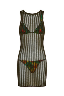 Ipanema Tank Dress  | Olive