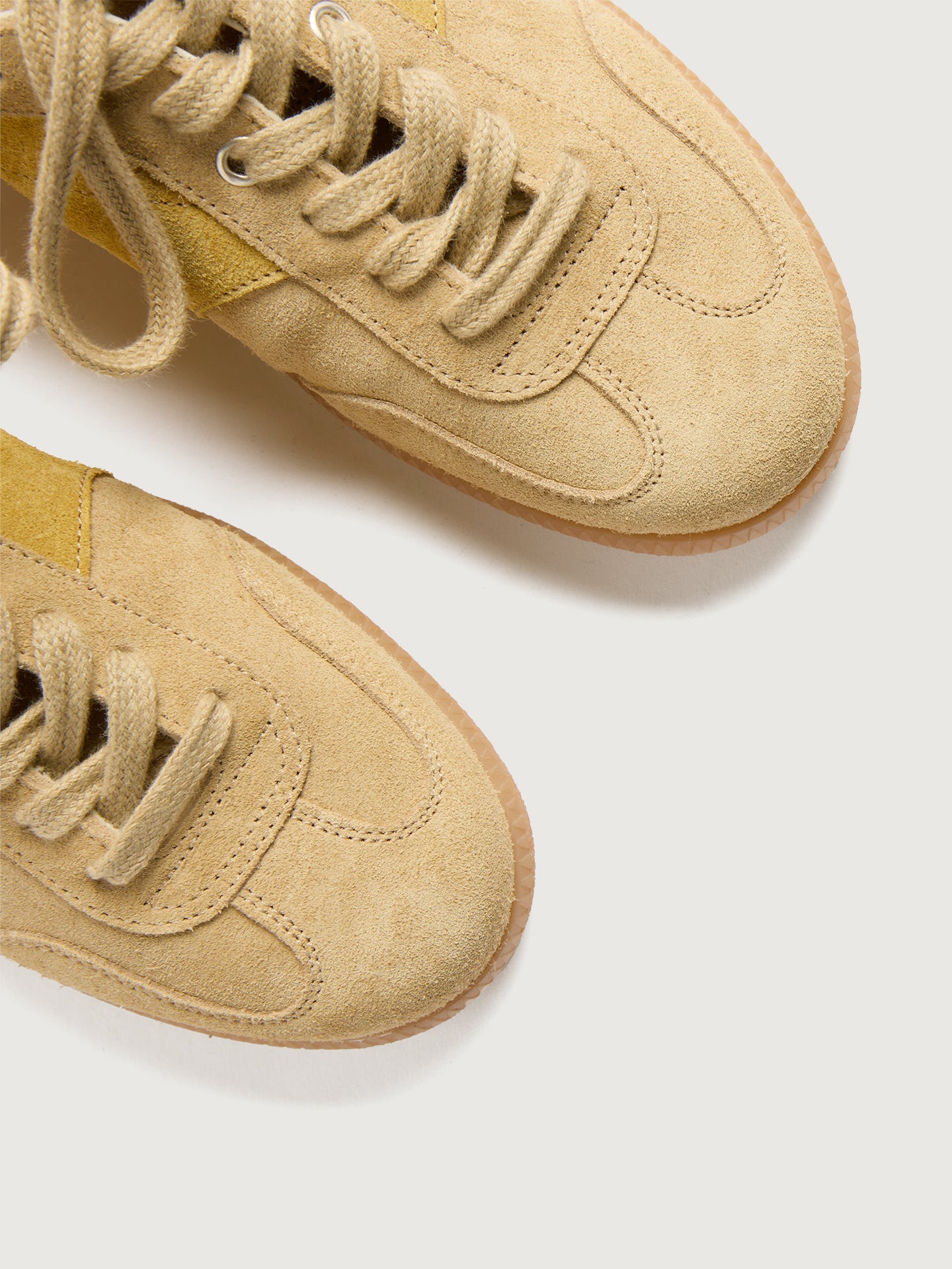 Jackie Court Sneaker | Butter Suede Combo