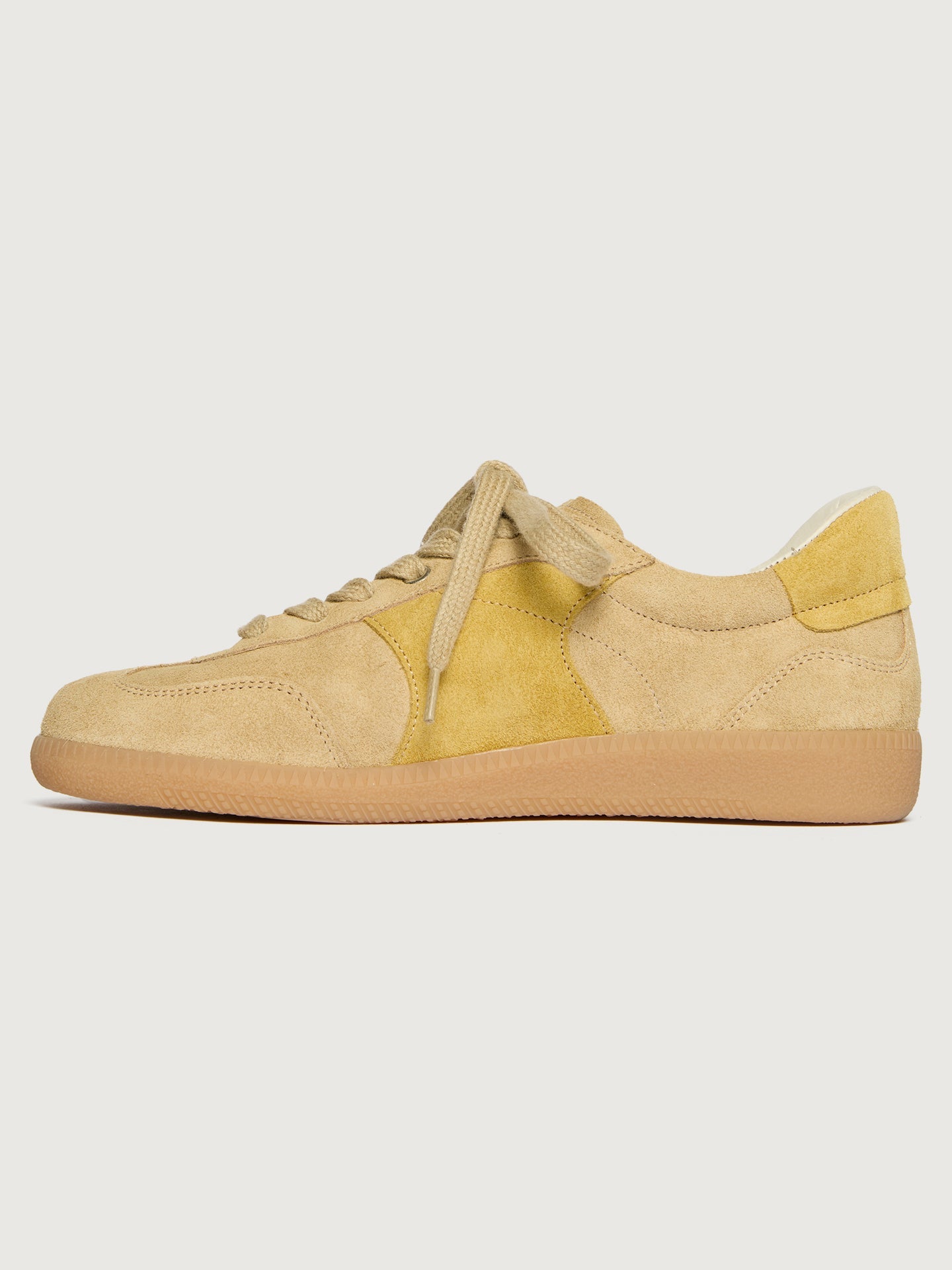 Jackie Court Sneaker | Butter Suede Combo
