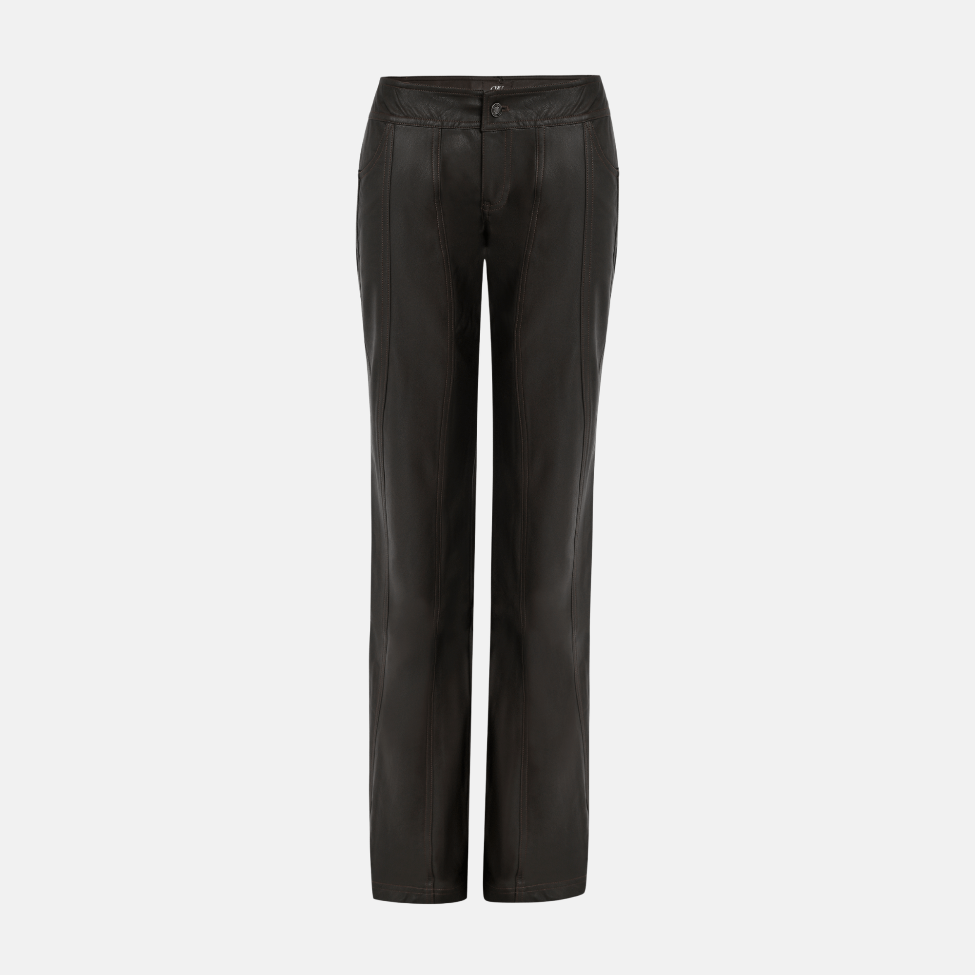 OW Collection JADE Low-Waist Pants Pants 121 - Black