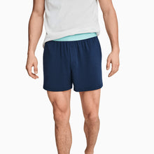 Modal French Terry House Shorts | Navy/Mint