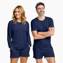 Modal Boxer Lounge Shorts | Boxers with Pockets | Navy