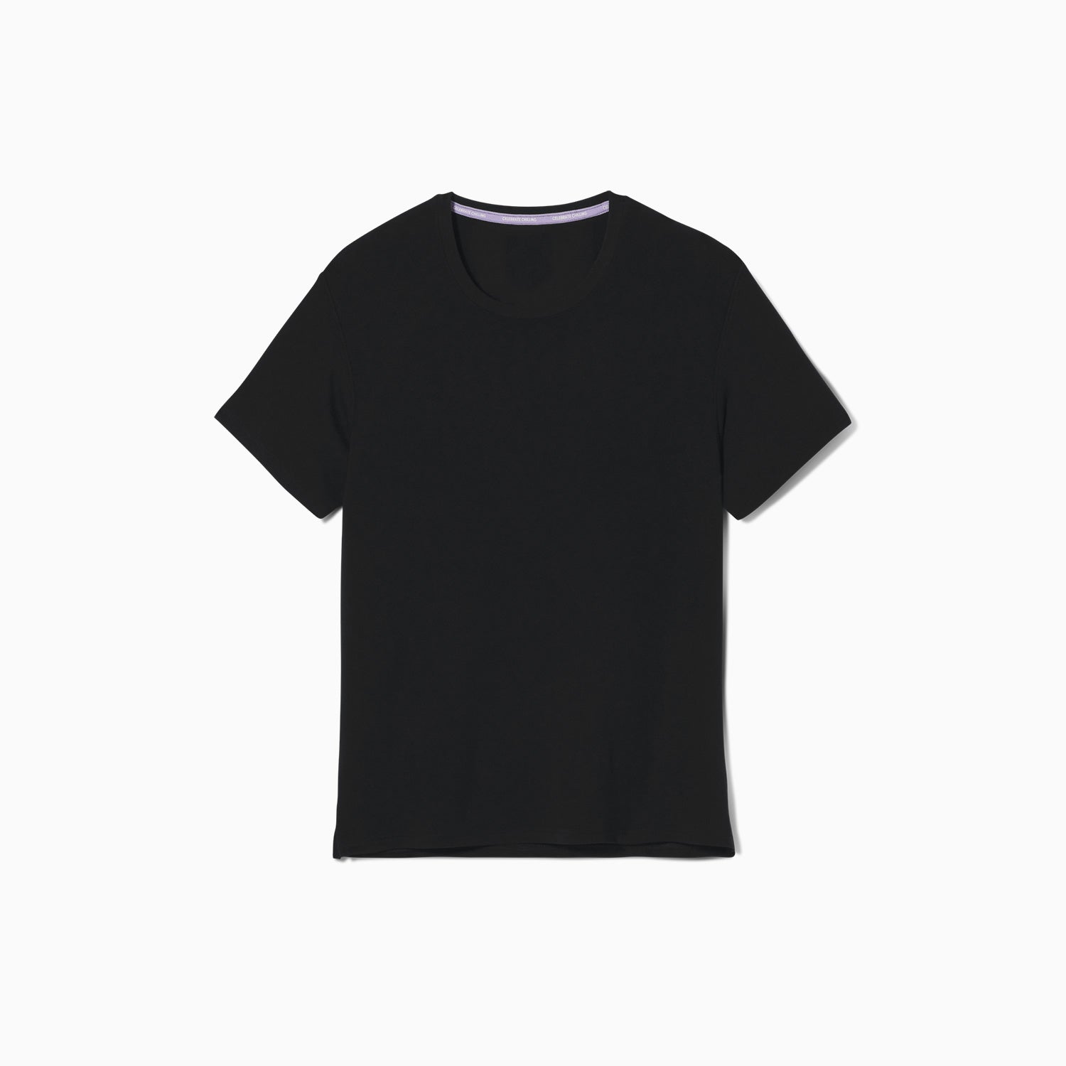 Modal French Terry Lounge Tee | Black
