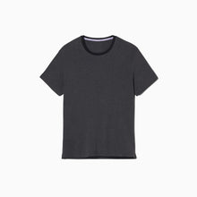 Modal French Terry Lounge Tee | Gray/Black