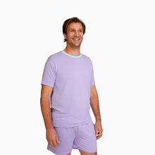 Modal French Terry House Shorts | Lavender/Mint