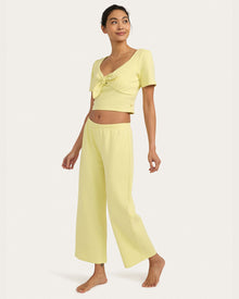 Womens | Josie Crop Top | Buttercream