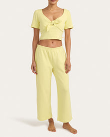 Womens | Josie Crop Top | Buttercream