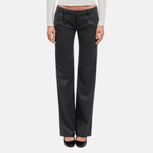 OW Collection LANI Suit Pants Pants 250 - Grey Stripe