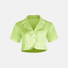 LEMONGRASS Crop Shirt - Shirt | OW Collection