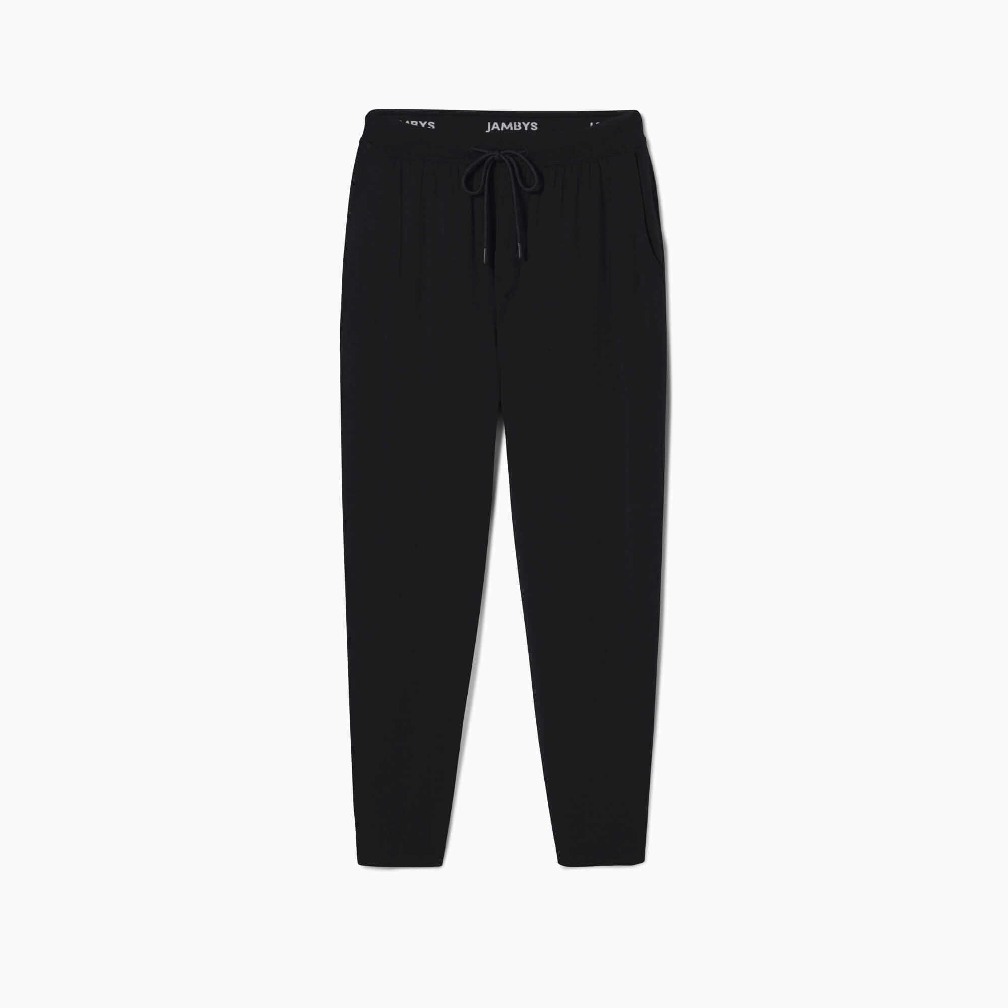 Breathable Modal French Terry Sweatpants | Black