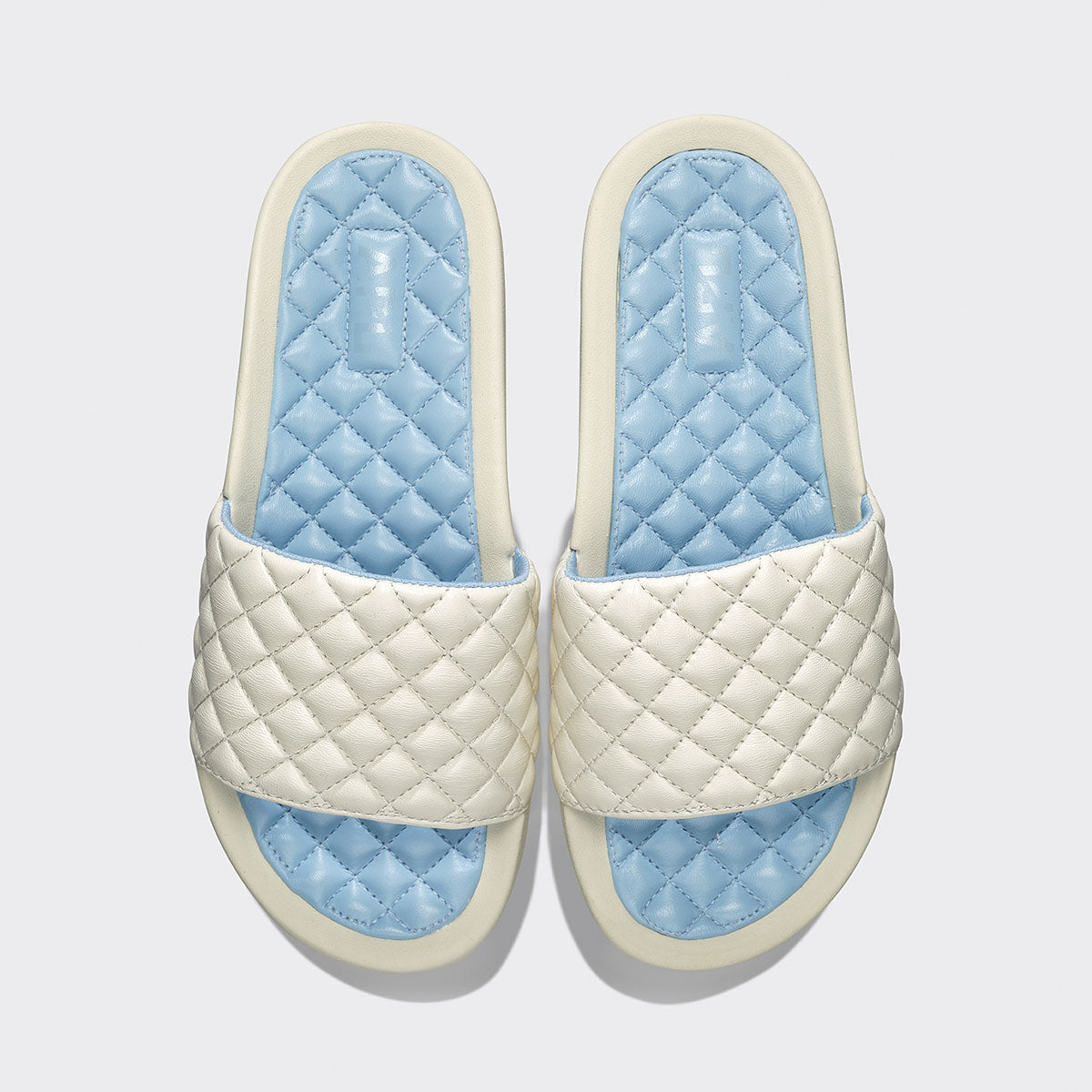 Women's | Lusso Slide | Pristine / Ice Blue