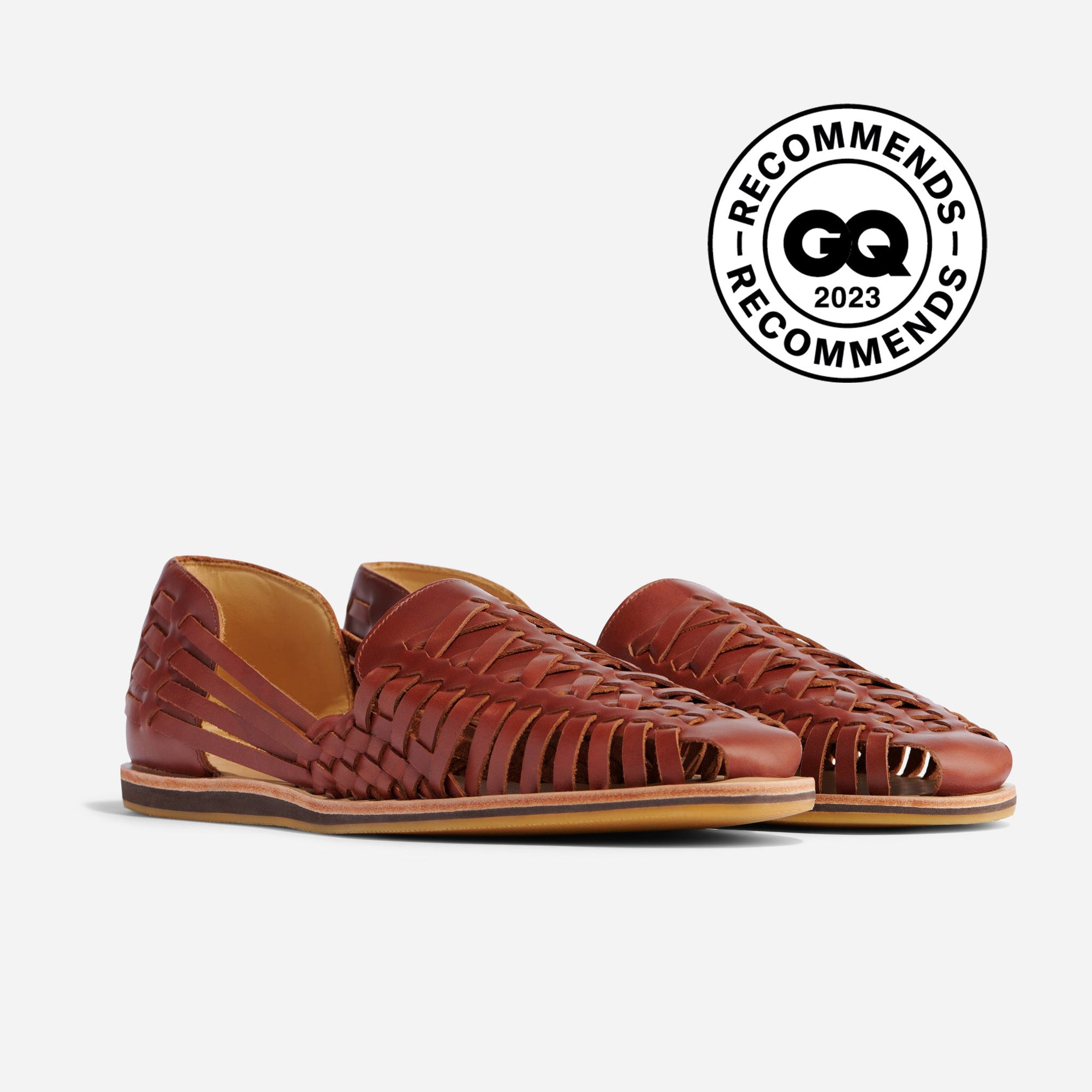 Mens | Huarache Sandal | Brandy