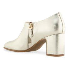 Melina | Gold Metal Leather