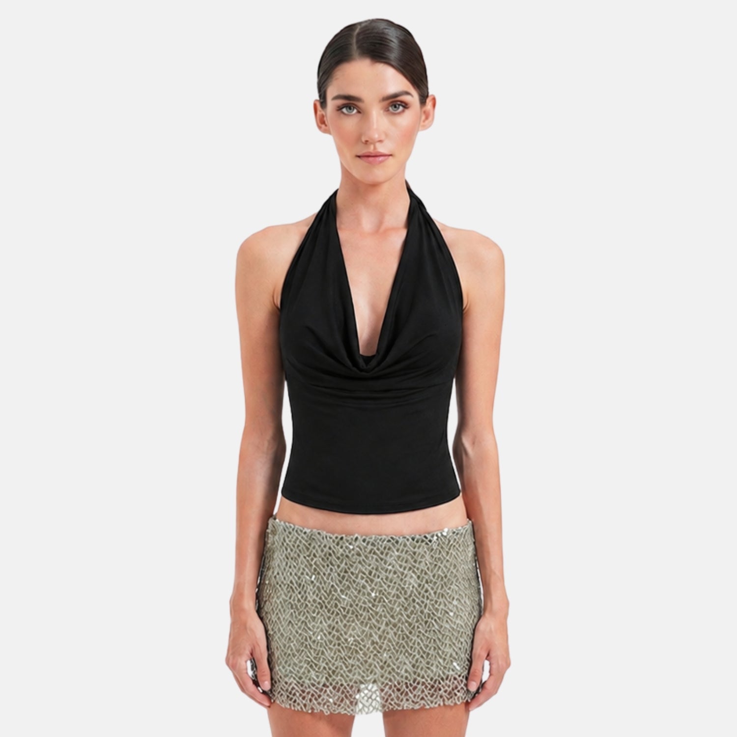 MERLE Draped Top - Top | OW Collection