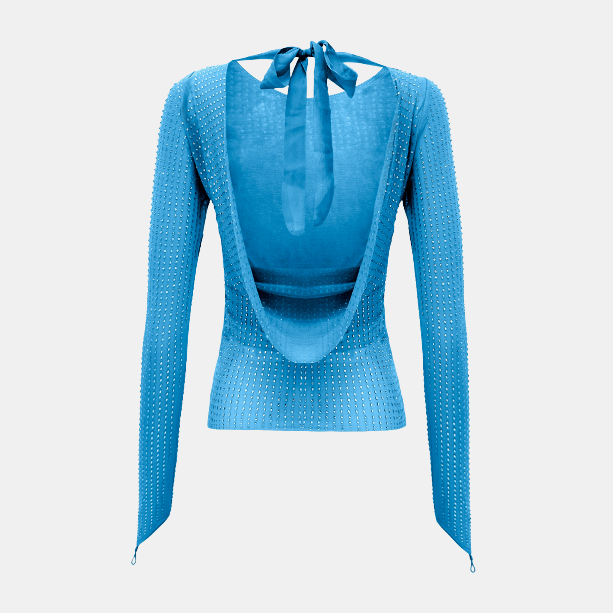 MESHA Rhinestone Blouse - OW Collection
