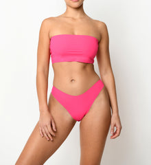 Bonded Curve Bottom  | Dahlia/Red