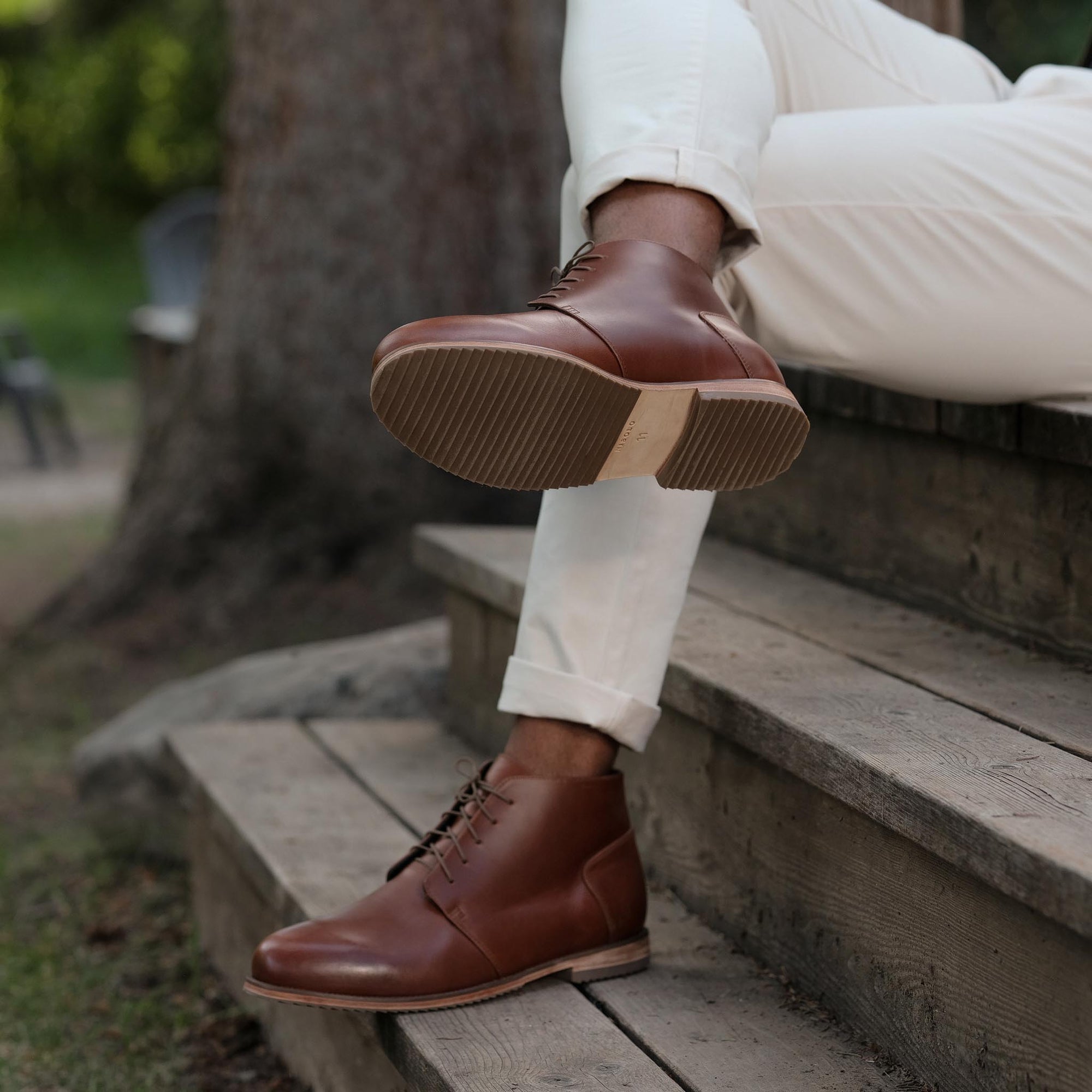 Mens | Everyday Chukka Boot | Brandy