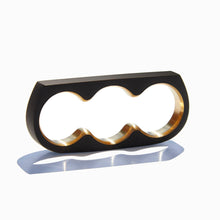 Binary Ring | Brass | Matte Black
