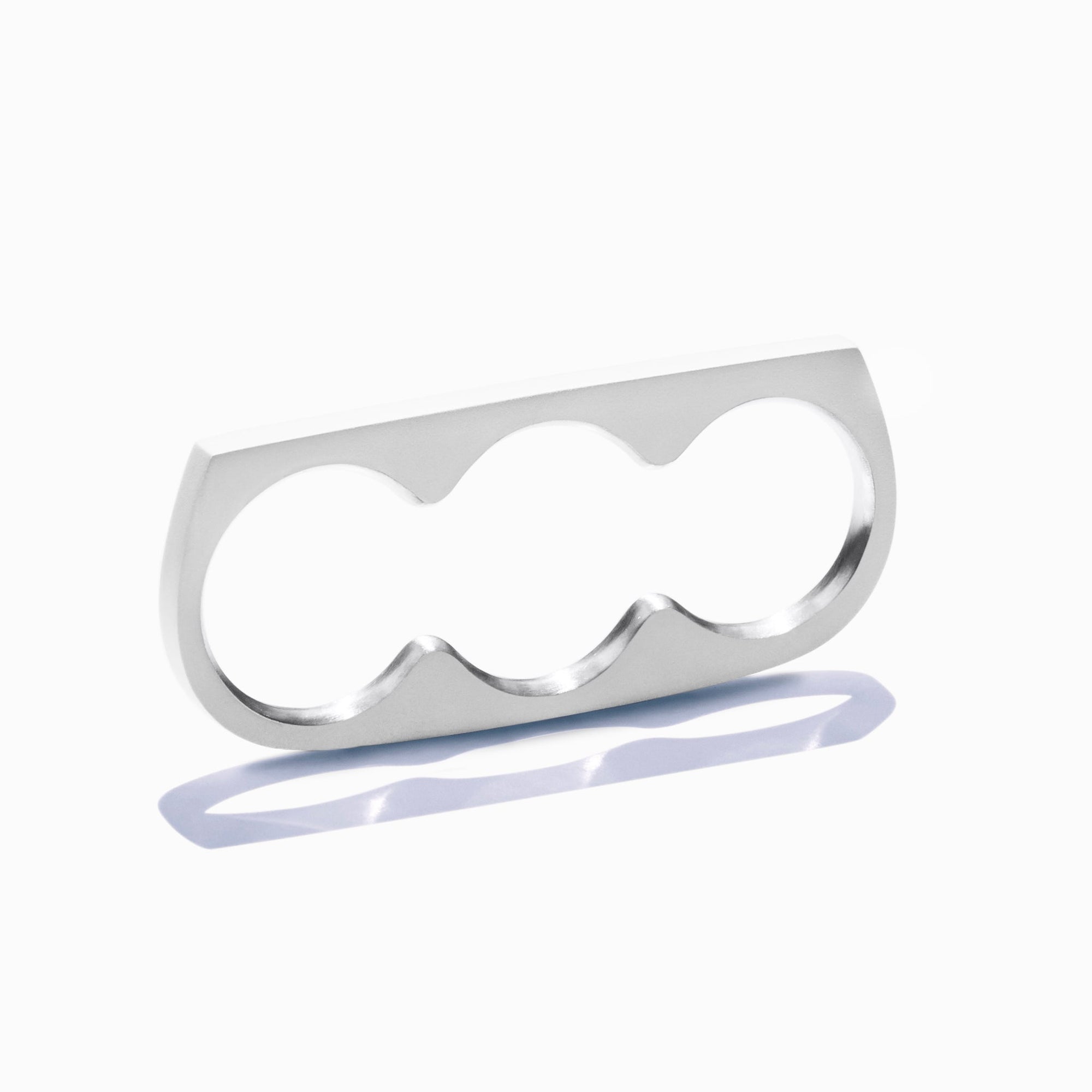 Singular Ring | Sterling Silver | Matte White