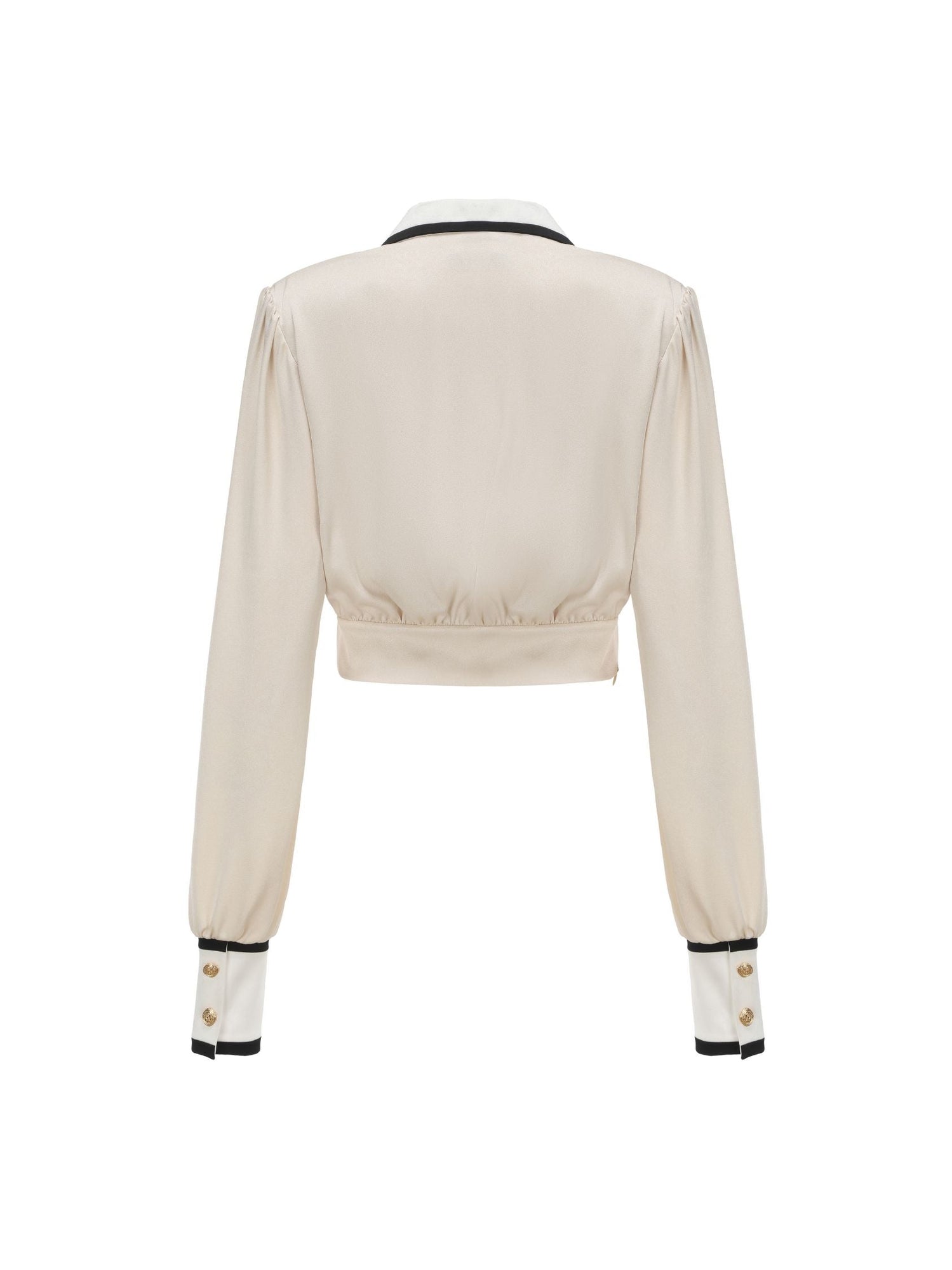 Lori Satin Top | Cream