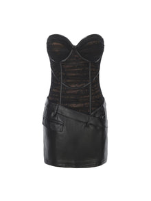 Jane Lace Dress | Black