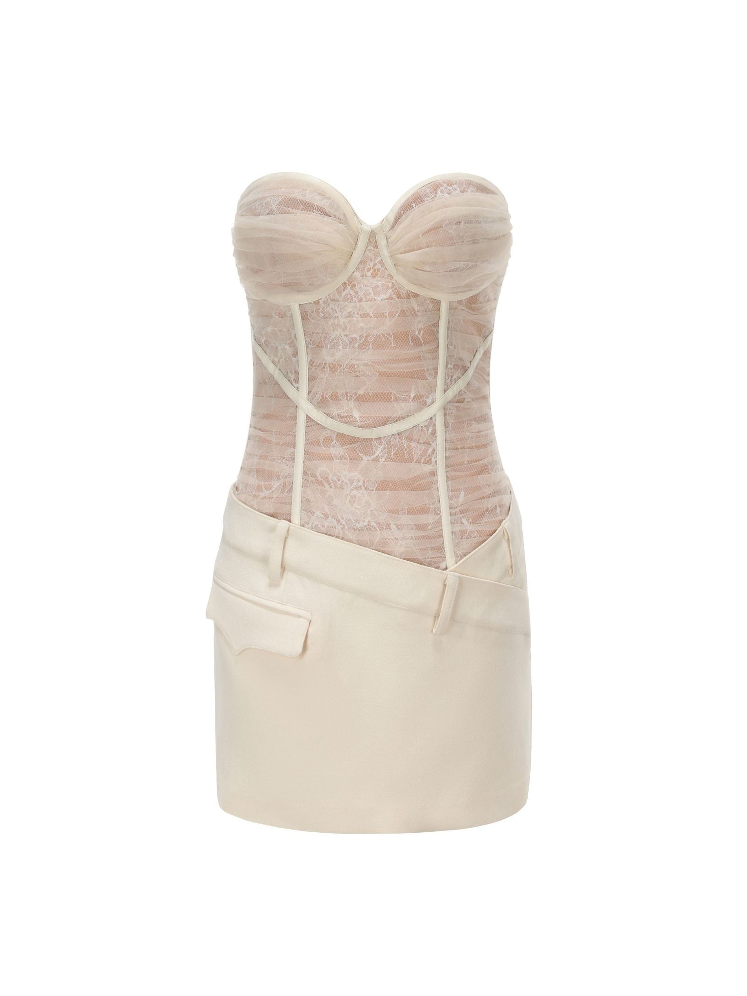 Jane Lace Dress | White