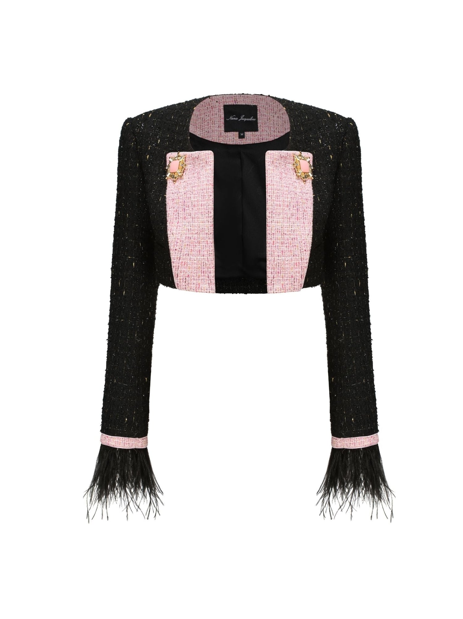 Jaina Tweed Jacket | Black