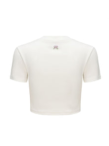 Elle Baby Tee | White