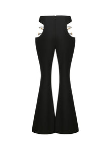 Sahara Flared Pants | Black