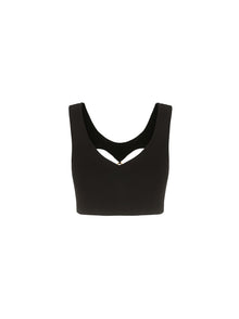 Chiara Crop Top | Black