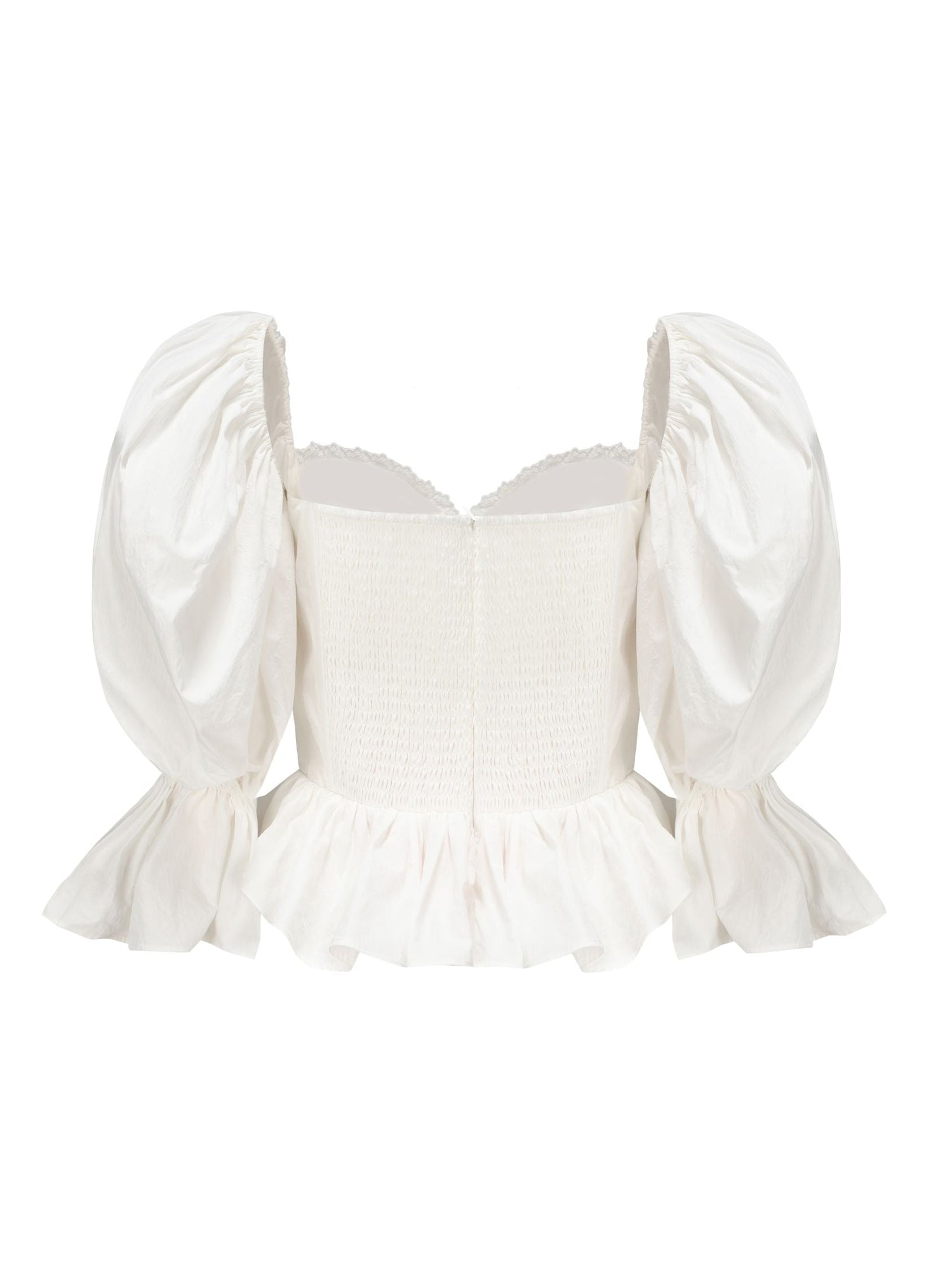 Maddie Lace Top | White