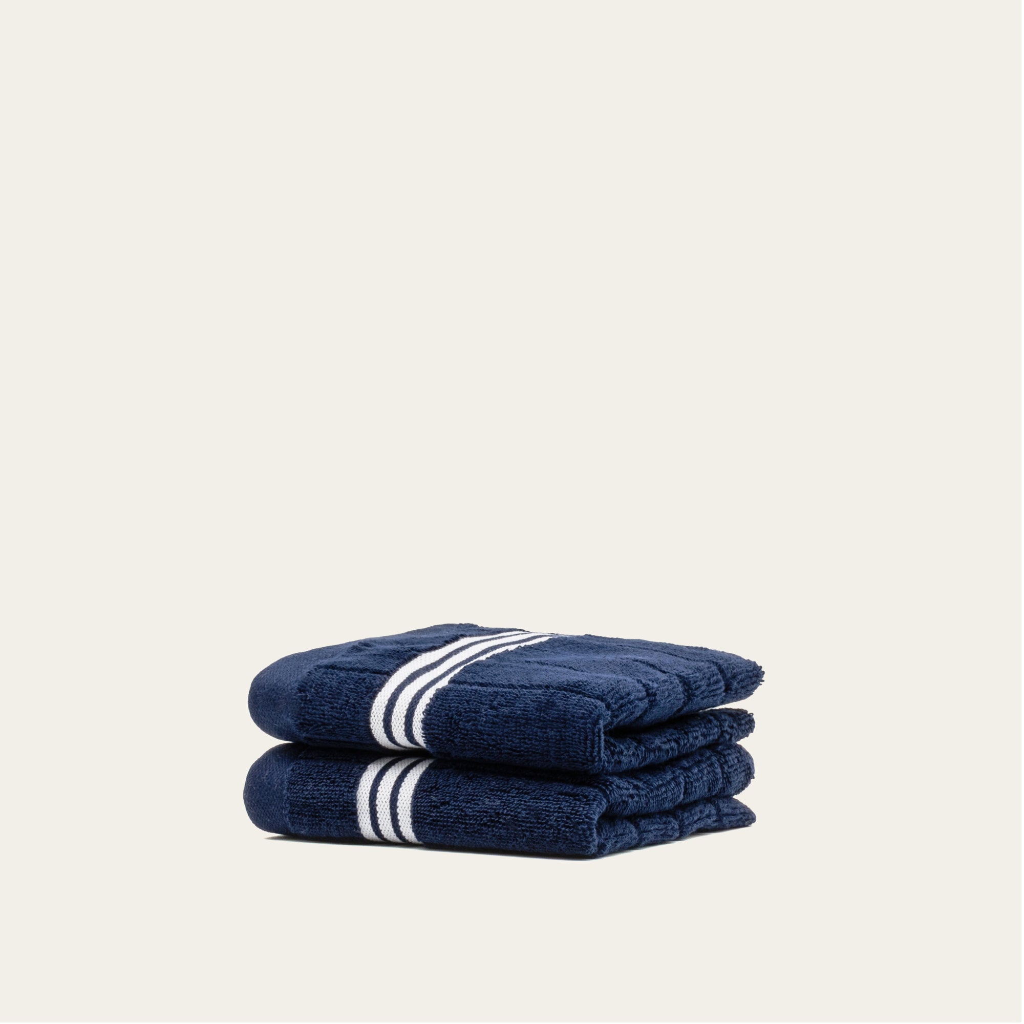 Nautilus Australian Cotton Towels | Navy/White