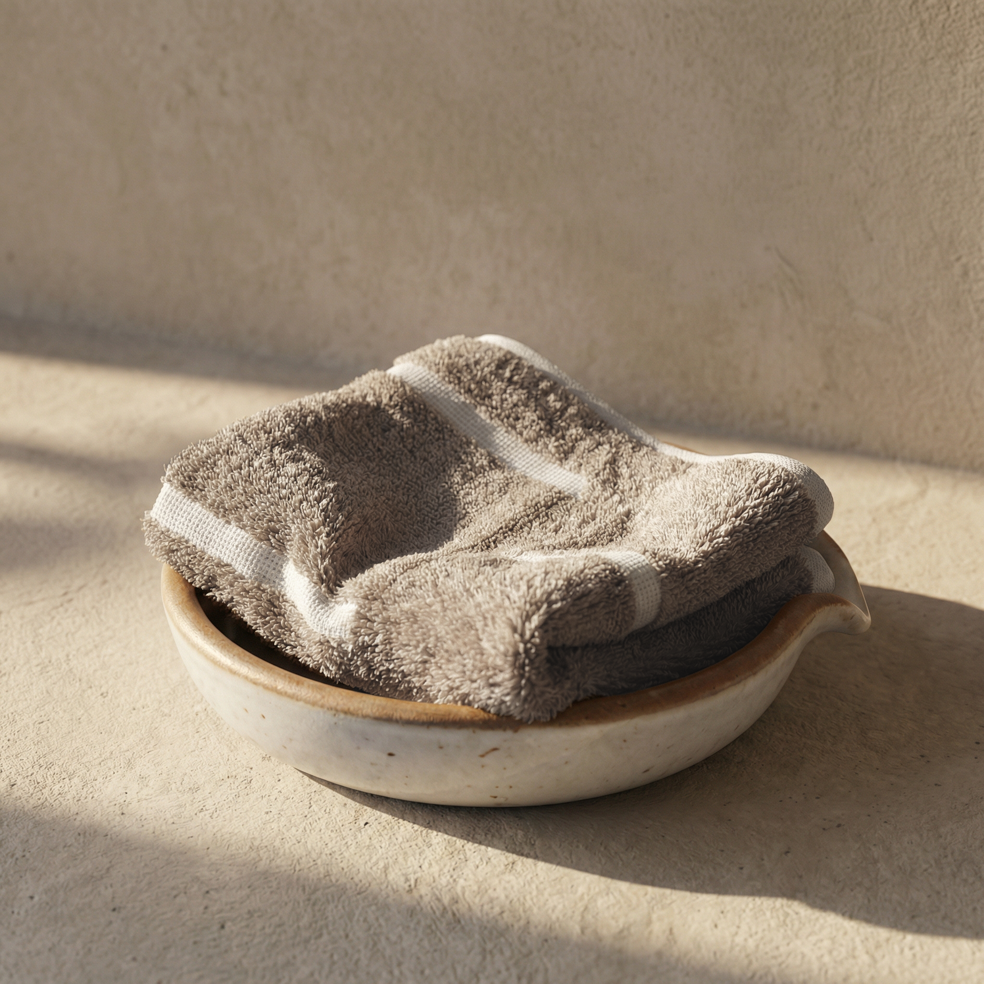 Sorrel Australian Cotton Towels | Tan/Ecru