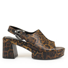 Zella | Glossy Leopard Faux Leather