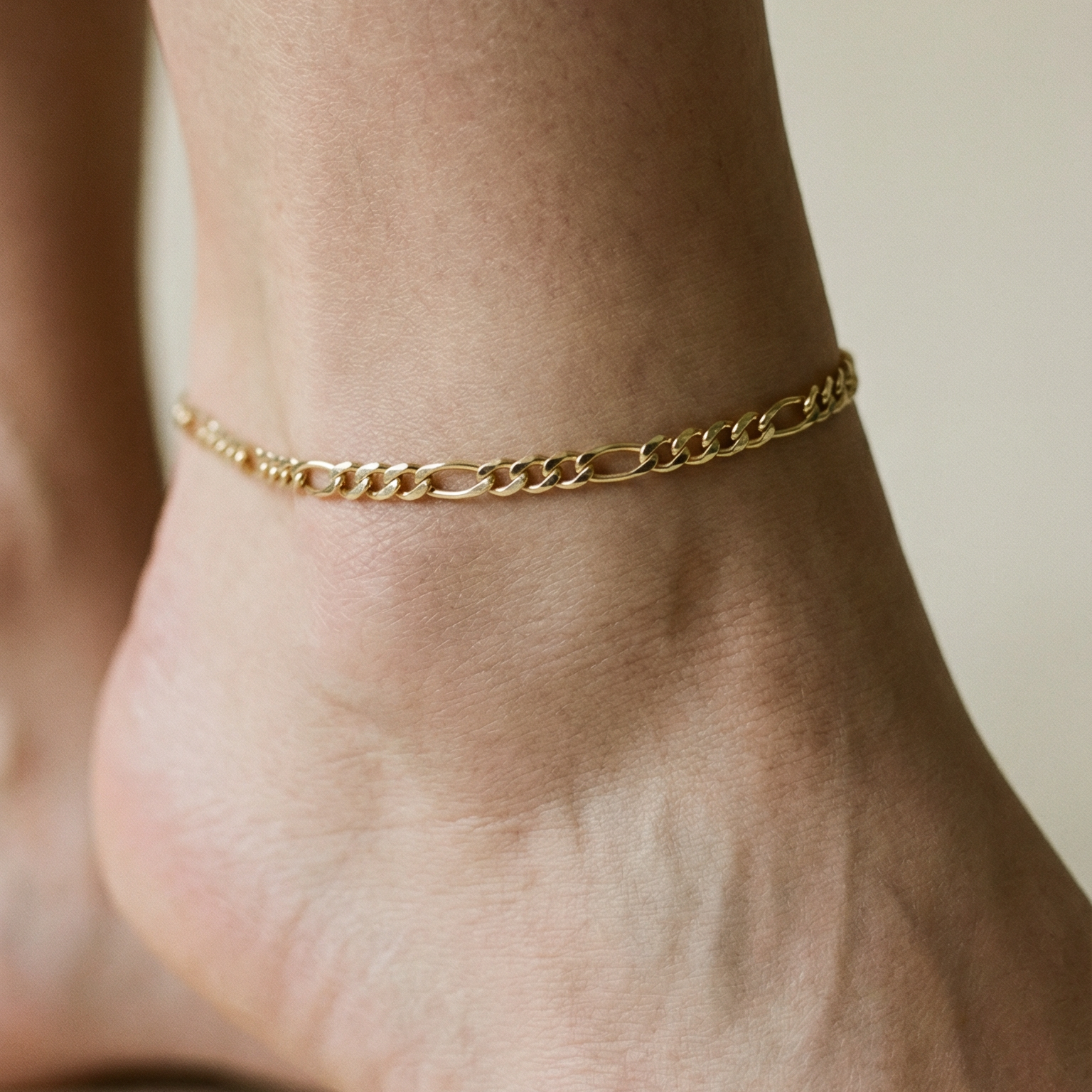 The Figaro Anklet | 18Kt Gold Filled