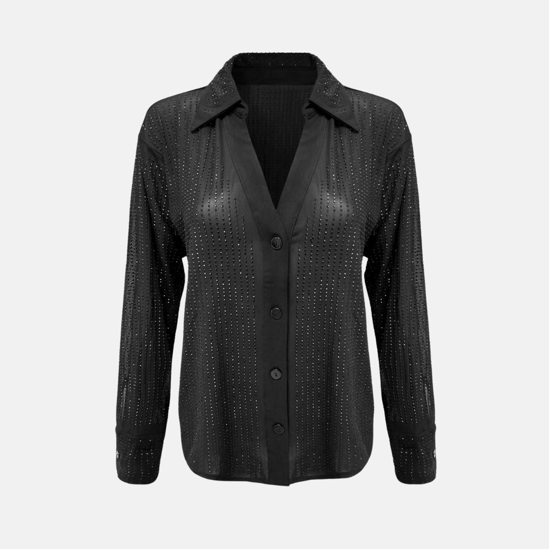 OPAL Rhinestone Shirt - OW Collection